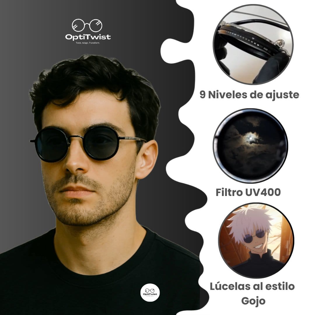 Gafas con ajuste polarizado 9 niveles