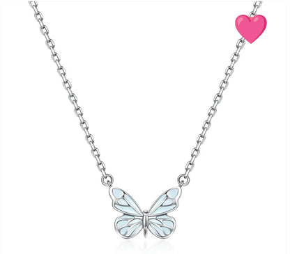 Set de Mariposa 🦋 Collar + pulsera que brillan en la oscuridad ✨