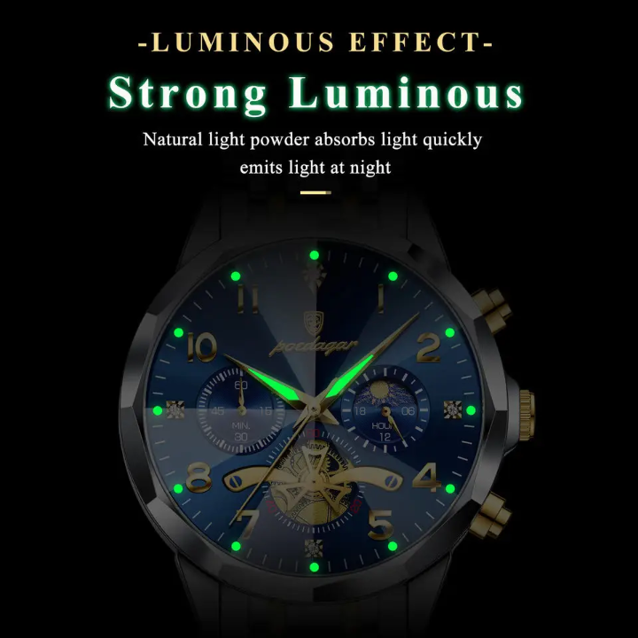 Reloj para hombre de cuarzo - de lujo